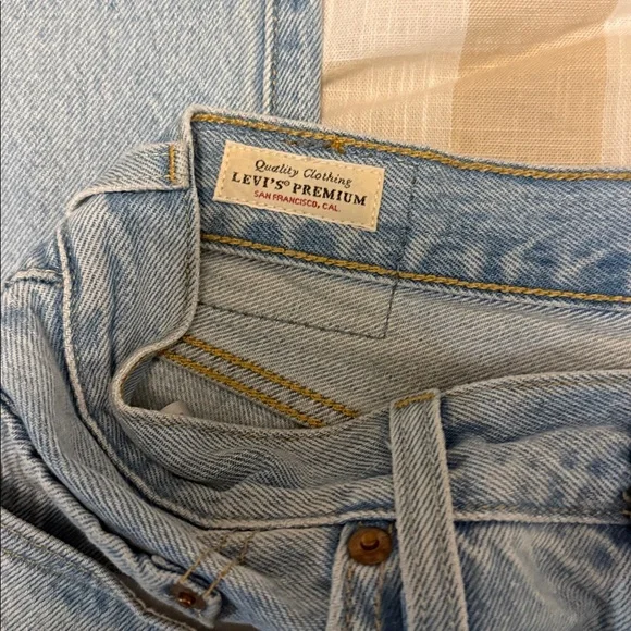 Levi’s 501 Light Blue Denim Jeans size 26 x 26 - Picture 3 of 7